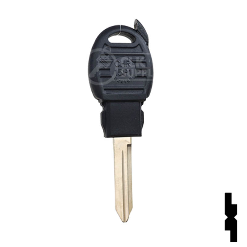 Chipless Key For Y170 Chrysler, Dodge, Jeep Automotive Key JMA USA