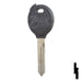 Chipless Transponder Key Blank | Chrysler | TP00CHR-19-PG Automotive Key JMA USA