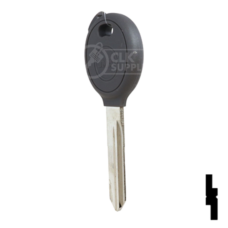 Chipless Transponder Key Blank | Chrysler | TP00CHR-19-PG Automotive Key JMA USA