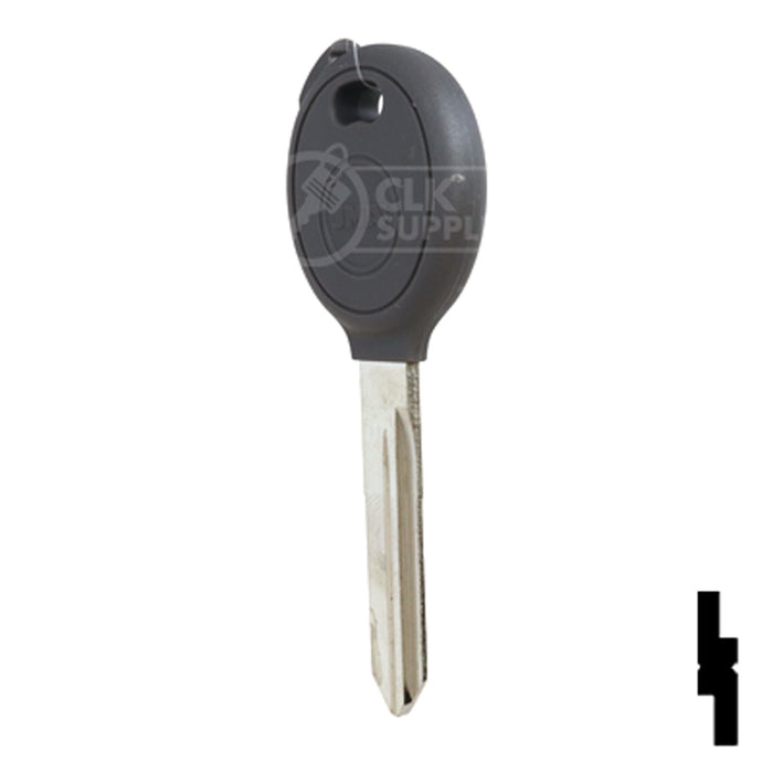 Chipless Transponder Key Blank | Chrysler | TP00CHR-19-PG Automotive Key JMA USA