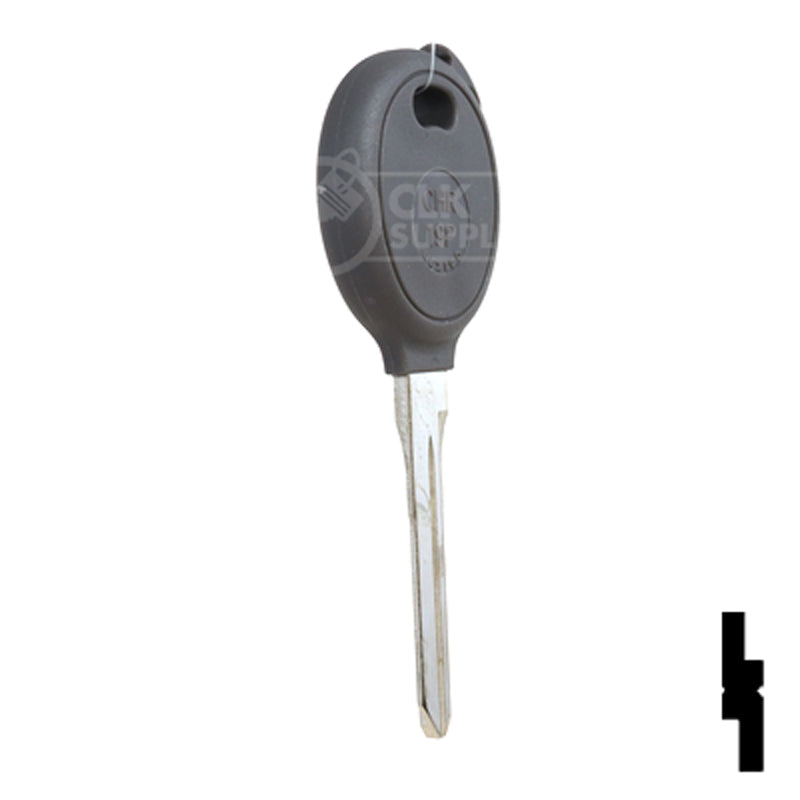 Chipless Transponder Key Blank | Chrysler | TP00CHR-19-PG Automotive Key JMA USA
