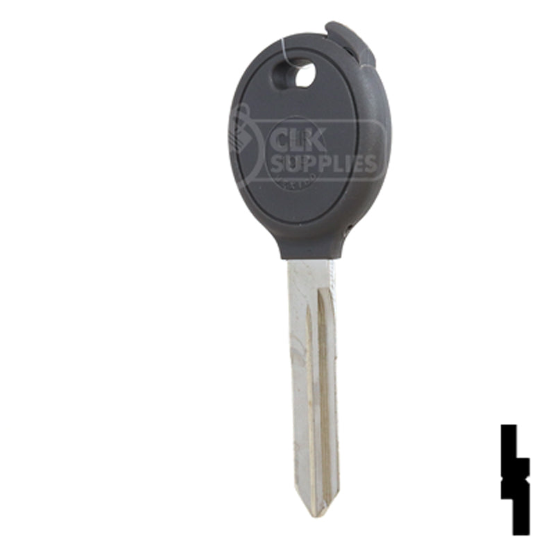 Chipless Transponder Key Blank | Chrysler | TP00CHR-19-PG Automotive Key JMA USA