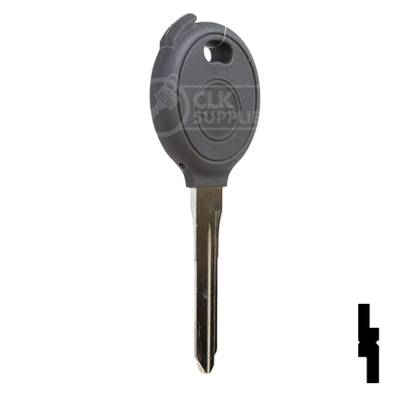 Chipless Transponder Key Blank | Chrysler | TP00CHR-19-PG Automotive Key JMA USA