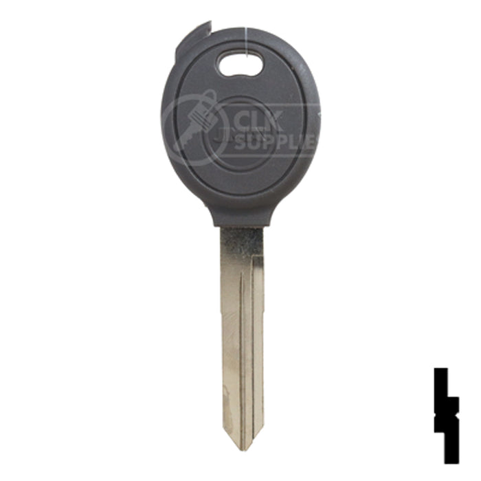 Chipless Transponder Key Blank | Chrysler | TP00CHR-19-PG Automotive Key JMA USA