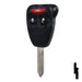 Chrysler 3 Button Remote Head Key (3B2) - By Ilco Automotive Key Ilco