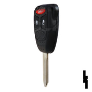 Chrysler 3 Button Remote Head Key (3B2) - By Ilco Automotive Key Ilco