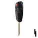 Chrysler 3 Button Remote Head Key (3B2) - By Ilco Automotive Key Ilco