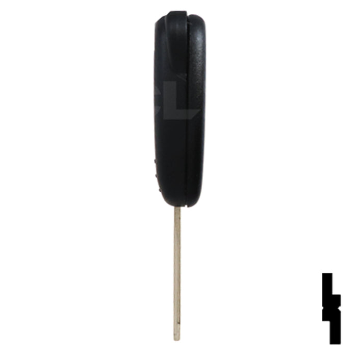Chrysler 3 Button Remote Head Key (3B2) - By Ilco Automotive Key Ilco