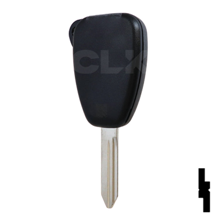 Chrysler 3 Button Remote Head Key (3B2) - By Ilco Automotive Key Ilco
