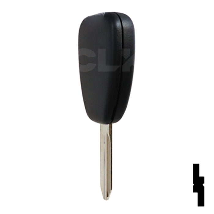 Chrysler 3 Button Remote Head Key (3B2) - By Ilco Automotive Key Ilco