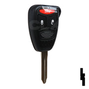 Chrysler 3 Button Remote Head Key (3B2) - By Ilco Automotive Key Ilco