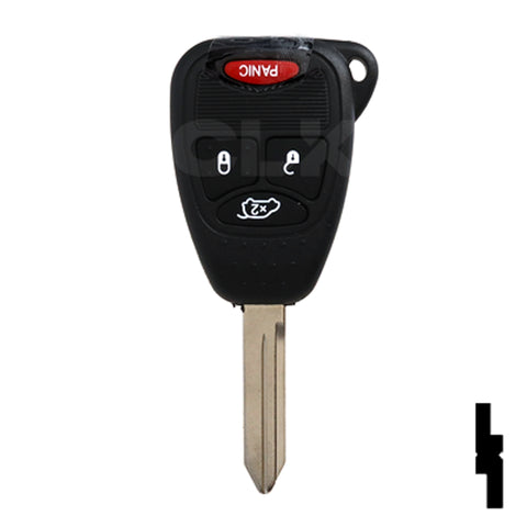 Chrysler 4 Button Remote Head Key (4B1) - By Ilco