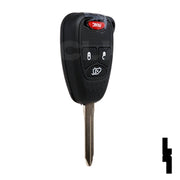 Chrysler 4 Button Remote Head Key (4B1) - By Ilco Automotive Key Ilco