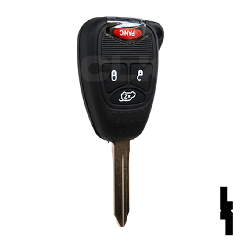 Chrysler 4 Button Remote Head Key (4B1) - By Ilco Automotive Key Ilco