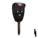 Chrysler 4 Button Remote Head Key (4B1) - By Ilco Automotive Key Ilco