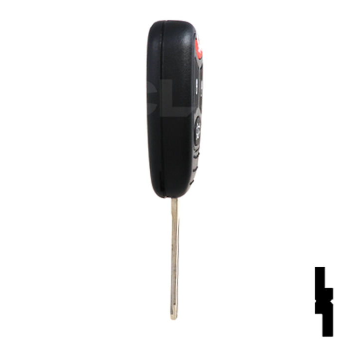 Chrysler 4 Button Remote Head Key (4B2) - By Ilco Automotive Key Ilco
