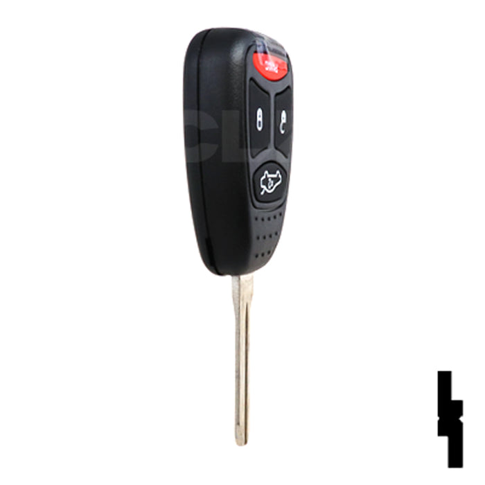 Chrysler 4 Button Remote Head Key (4B2) - By Ilco Automotive Key Ilco