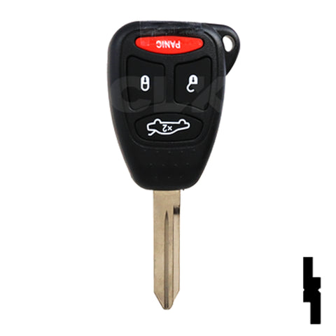 Chrysler 4 Button Remote Head Key (4B2) - By Ilco Automotive Key Ilco