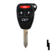 Chrysler 4 Button Remote Head Key (4B2) - By Ilco Automotive Key Ilco