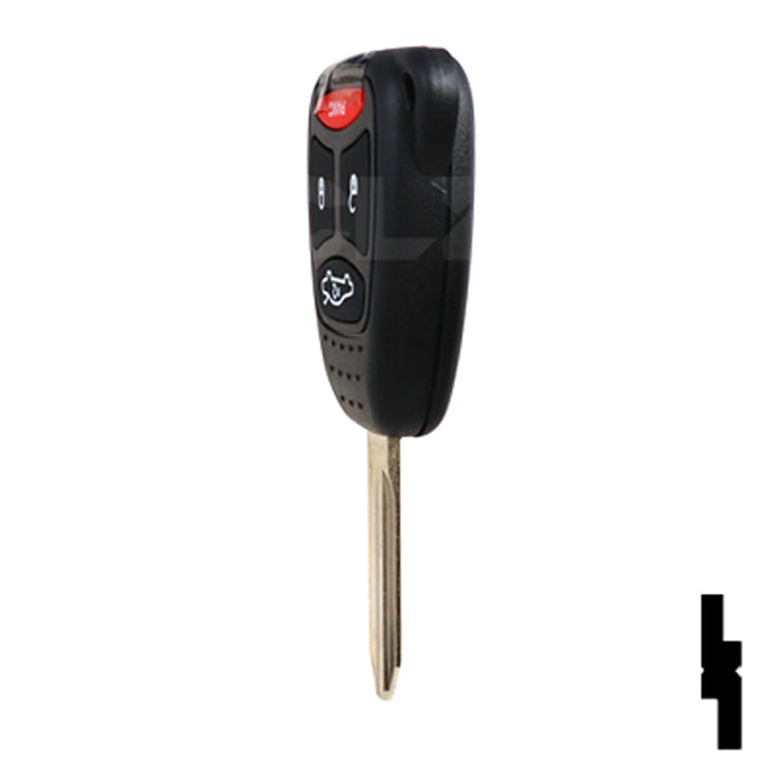 Chrysler 4 Button Remote Head Key (4B2) - By Ilco Automotive Key Ilco