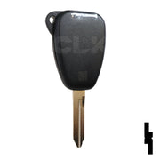 Chrysler 4 Button Remote Head Key (4B2) - By Ilco Automotive Key Ilco