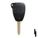 Chrysler 4 Button Remote Head Key (4B2) - By Ilco Automotive Key Ilco