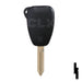 Chrysler 4 Button Remote Head Key (4B2) - By Ilco Automotive Key Ilco