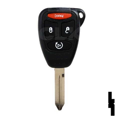 Chrysler 4 Button Remote Head Key (4B3) - By Ilco Automotive Key Ilco