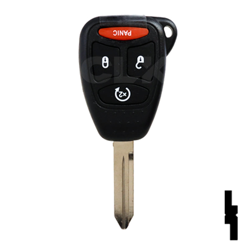 Chrysler 4 Button Remote Head Key (4B3) - By Ilco Automotive Key Ilco