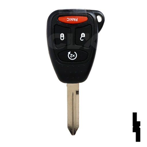 Chrysler 4 Button Remote Head Key (4B3) - By Ilco Automotive Key Ilco