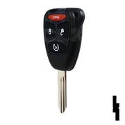Chrysler 4 Button Remote Head Key (4B3) - By Ilco Automotive Key Ilco