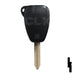 Chrysler 4 Button Remote Head Key (4B3) - By Ilco Automotive Key Ilco