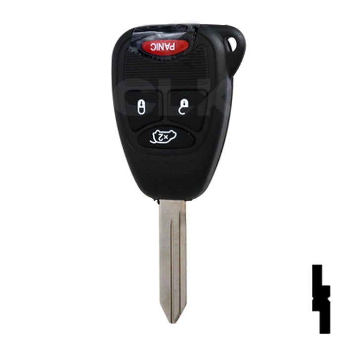 Chrysler 4 Button Remote Head Key (4B4) - By Ilco Automotive Key Ilco