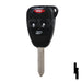 Chrysler 4 Button Remote Head Key (4B4) - By Ilco Automotive Key Ilco