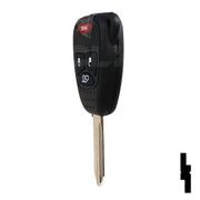 Chrysler 4 Button Remote Head Key (4B4) - By Ilco Automotive Key Ilco