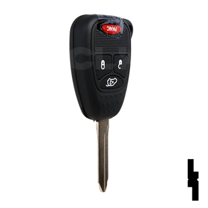 Chrysler 4 Button Remote Head Key (4B4) - By Ilco Automotive Key Ilco