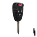 Chrysler 4 Button Remote Head Key (4B4) - By Ilco Automotive Key Ilco