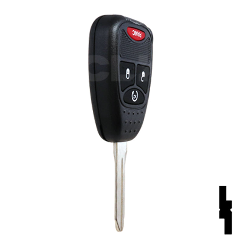 Chrysler 4 Button Remote Head Key (4B5) - By Ilco Automotive Key Ilco