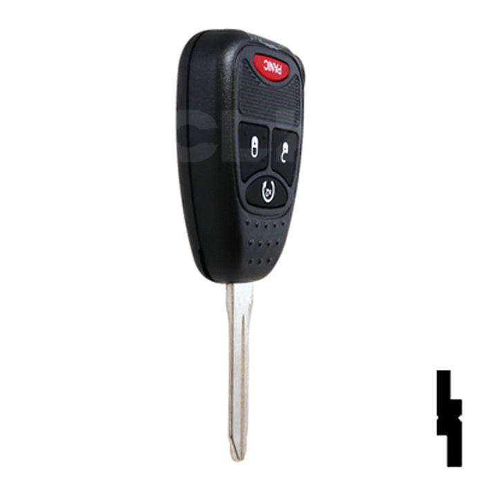 Chrysler 4 Button Remote Head Key (4B5) - By Ilco Automotive Key Ilco