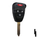 Chrysler 4 Button Remote Head Key (4B5) - By Ilco Automotive Key Ilco