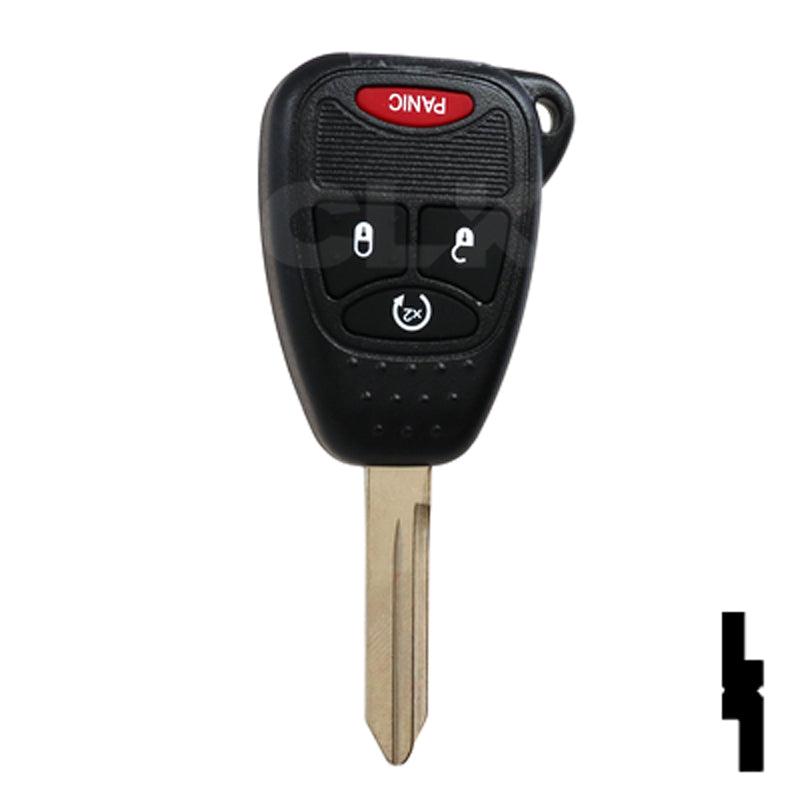 Chrysler 4 Button Remote Head Key (4B5) - By Ilco Automotive Key Ilco