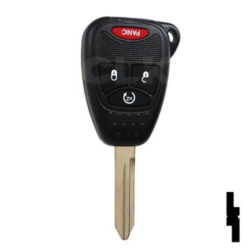 Chrysler 4 Button Remote Head Key (4B5) - By Ilco Automotive Key Ilco