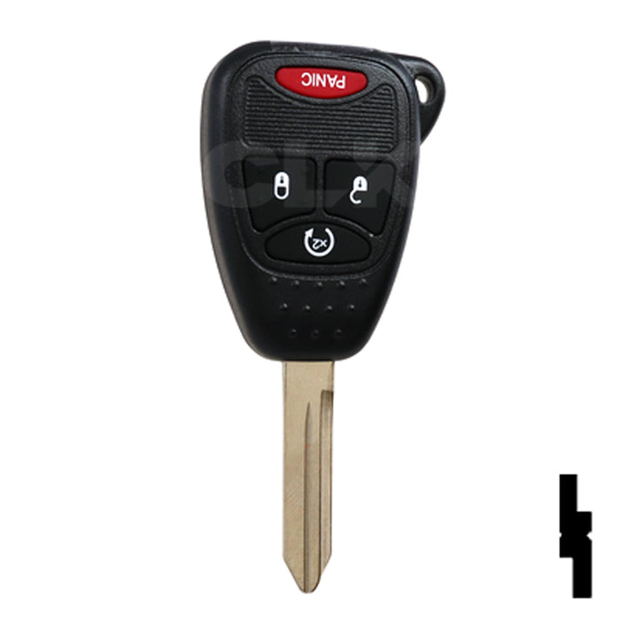 Chrysler 4 Button Remote Head Key (4B5) - By Ilco Automotive Key Ilco