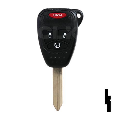 Chrysler 4 Button Remote Head Key (4B5) - By Ilco