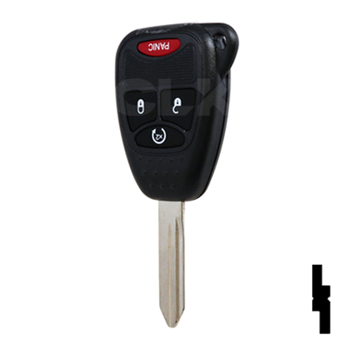 Chrysler 4 Button Remote Head Key (4B5) - By Ilco Automotive Key Ilco