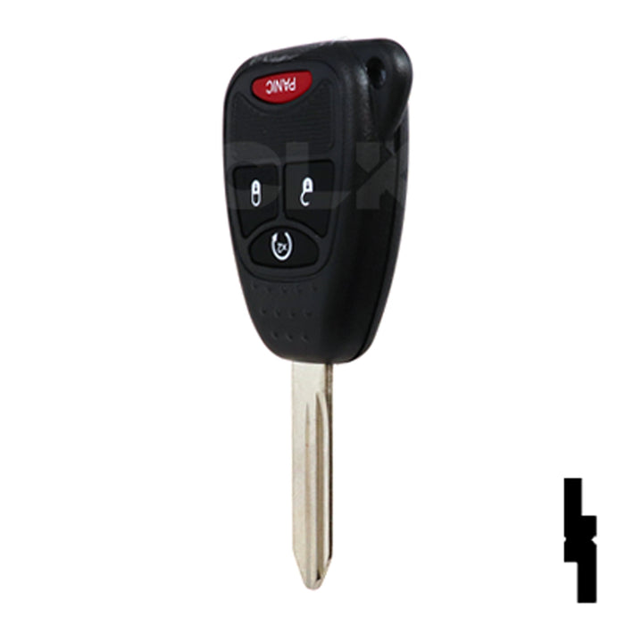 Chrysler 4 Button Remote Head Key (4B5) - By Ilco Automotive Key Ilco