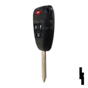 Chrysler 4 Button Remote Head Key (4B5) - By Ilco Automotive Key Ilco