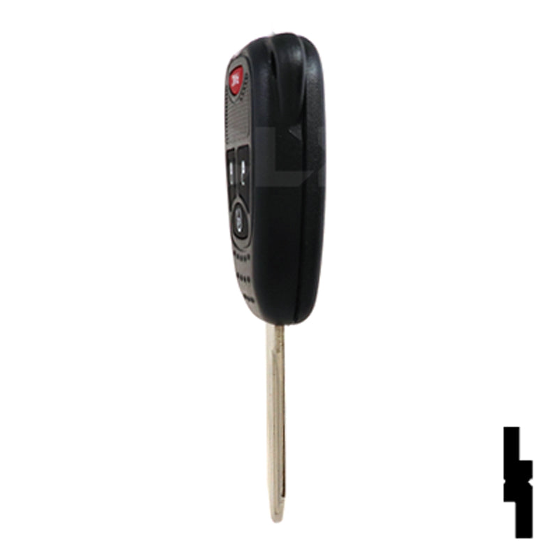 Chrysler 4 Button Remote Head Key (4B5) - By Ilco Automotive Key Ilco