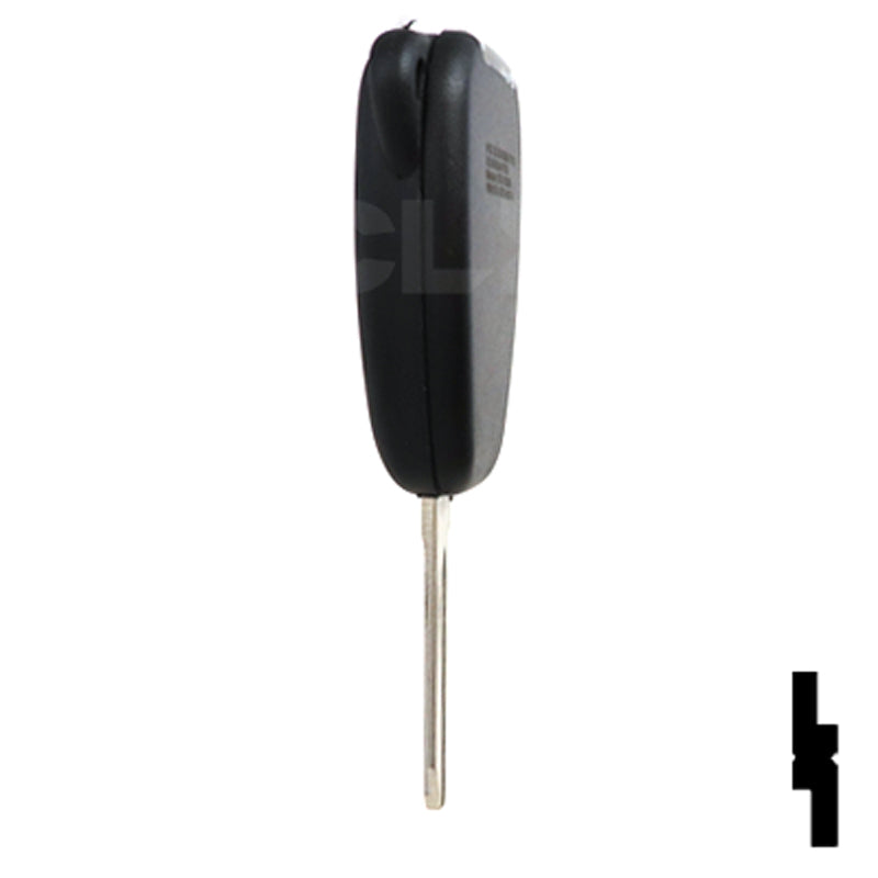 Chrysler 5 Button Remote Head Key 5B3–By Ilco Automotive Key Ilco