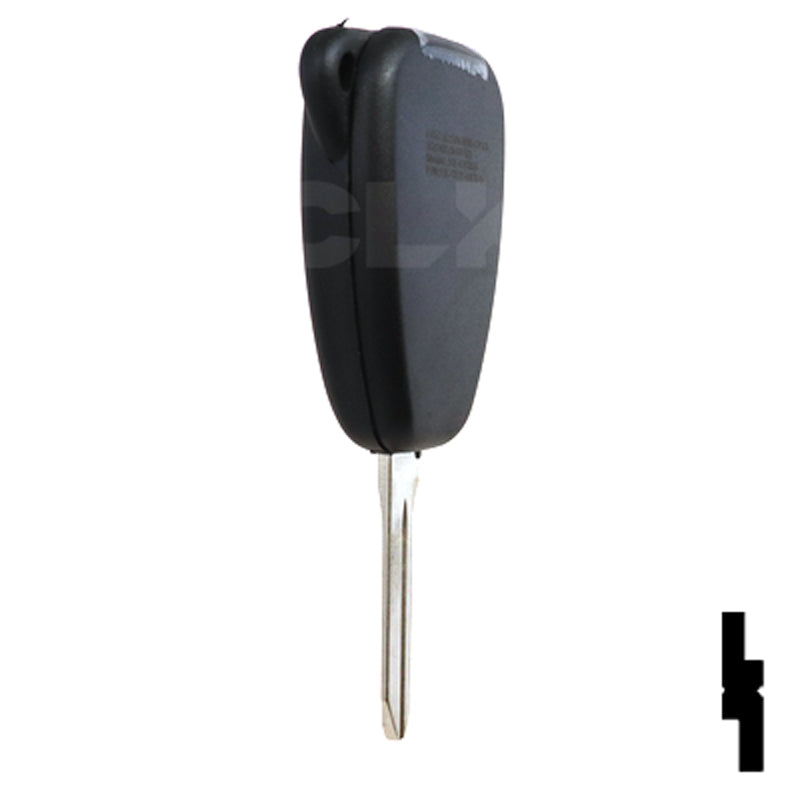 Chrysler 5 Button Remote Head Key 5B3–By Ilco Automotive Key Ilco